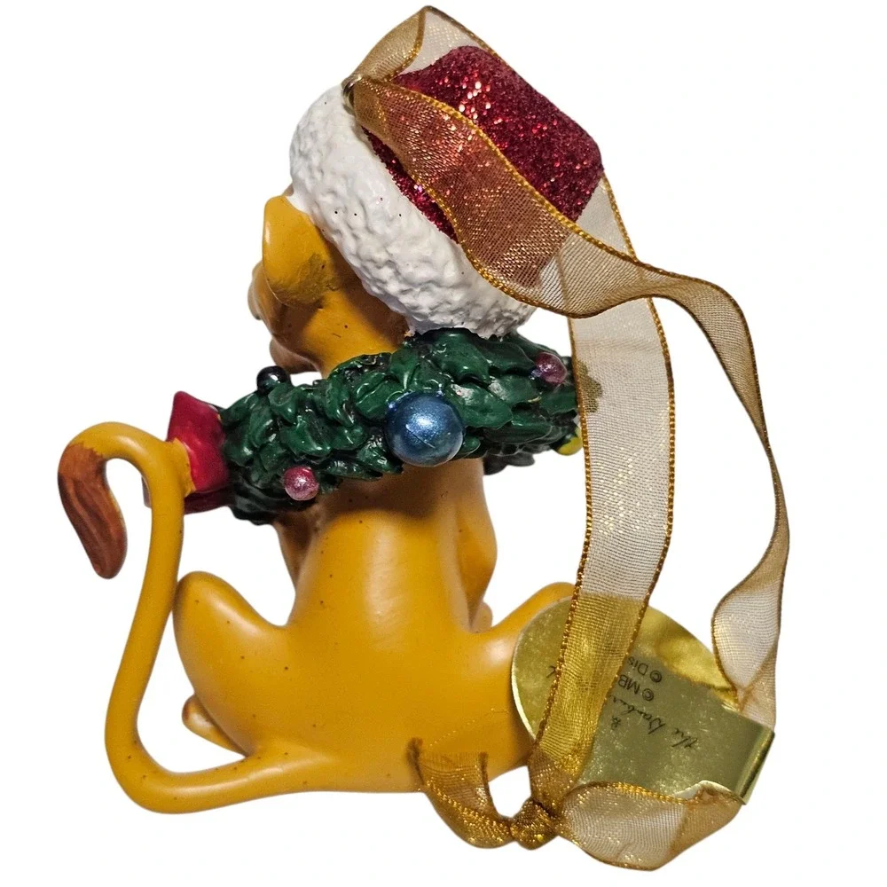 Disney Simba Ornament The Danbury Mint Lion King Christmas Tree‎ Decoration